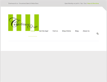 Tablet Screenshot of chartreuseandco.com